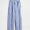 Calça de pijama infantil de flanela reciclada