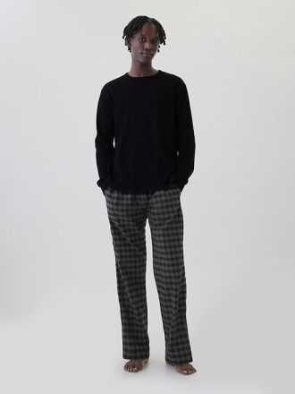 Calça de pijama relaxada