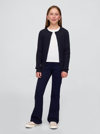 Calça Flare Ponte Easy para Uniforme Infantil
