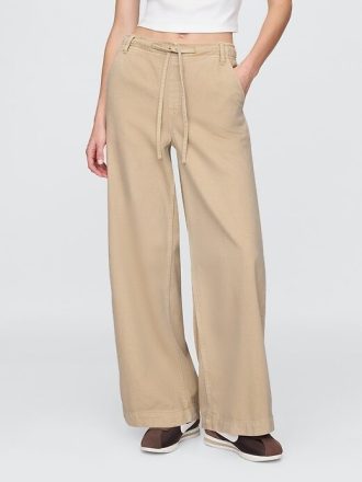 Calça jeans baggy ultramacia de cintura média