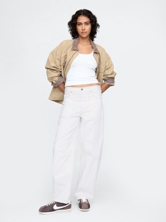 Calça Jeans Carpenter de Cós Alto