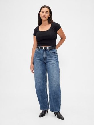 Calça Jeans Curvy High Rise Barrel