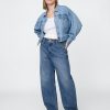 Calça Jeans Curvy High Rise Barrel Calça Jeans Curvy High Rise Barrel