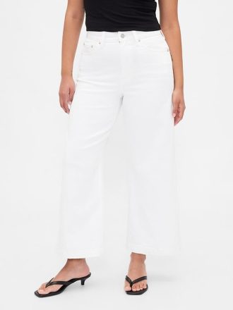 Calça jeans Curvy High Rise Stride Wide Leg Ankle