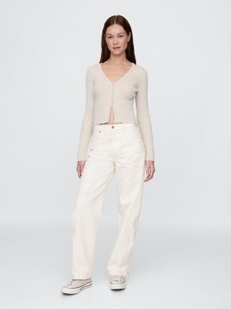 Calça Jeans de Cintura Alta