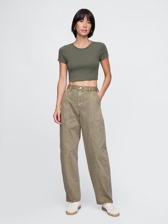 Calça Jeans de Cintura Alta