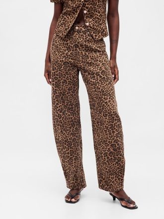 Calça Jeans de Cintura Alta