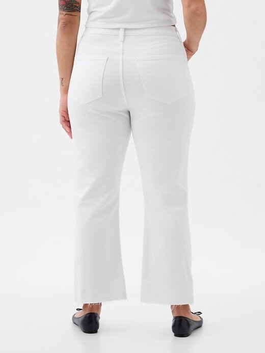 Calça jeans de cintura alta com ajuste perfeito Calça jeans de cintura alta com ajuste perfeito