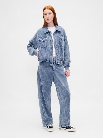 Calça jeans de moletom VintageSoft Barrel