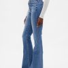 Calça Jeans Flare de Cintura Baixa