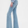 Calça Jeans Flare de Cintura Baixa