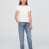 Calça Jeans Girlfriend Infantil Cintura Média Calça Jeans Girlfriend Infantil Cintura Média
