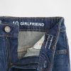 Calça Jeans Girlfriend Infantil Cintura Média Calça Jeans Girlfriend Infantil Cintura Média