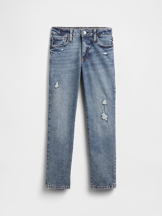 Calça Jeans Girlfriend Infantil Cintura Média Calça Jeans Girlfriend Infantil Cintura Média