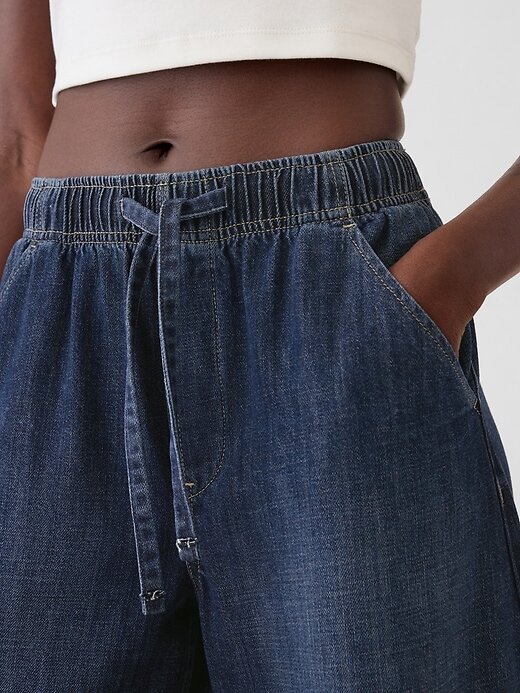 Calça Jeans Horseshoe Easy de Cintura Média Calça Jeans Horseshoe Easy de Cintura Média