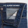 Calça jeans infantil super skinny de cintura média para o dia a dia Calça jeans infantil super skinny de cintura média para o dia a dia