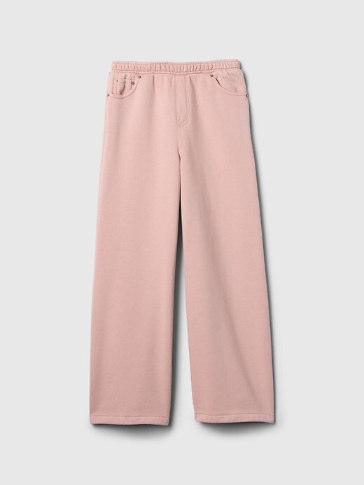 Calça jeans infantil vintage macia e larga Calça jeans infantil vintage macia e larga