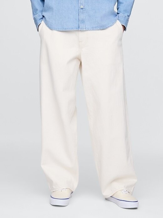 Calça jeans larga Carpenter Calça jeans larga Carpenter