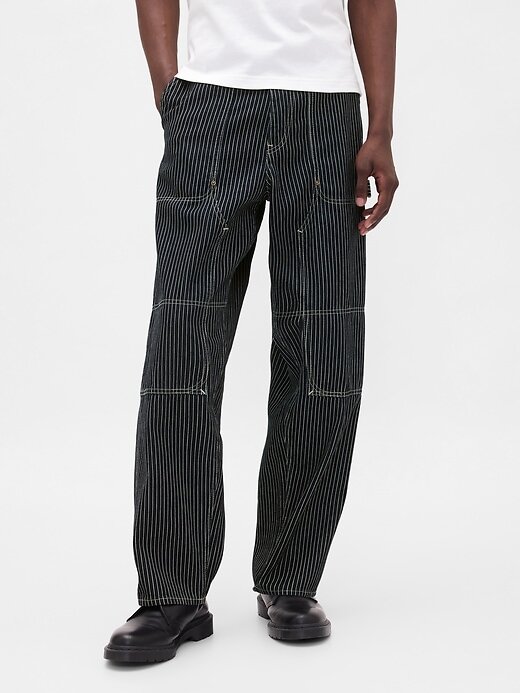 Calça jeans larga Carpenter Calça jeans larga Carpenter