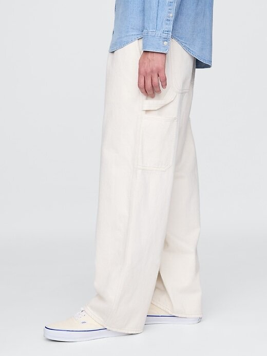 Calça jeans larga Carpenter Calça jeans larga Carpenter