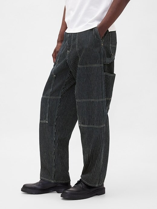 Calça jeans larga Carpenter Calça jeans larga Carpenter