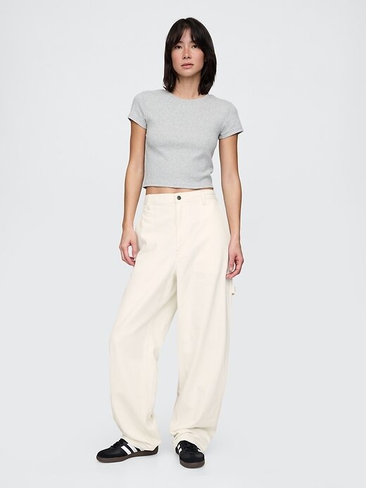 Calça jeans larga Carpenter Calça jeans larga Carpenter