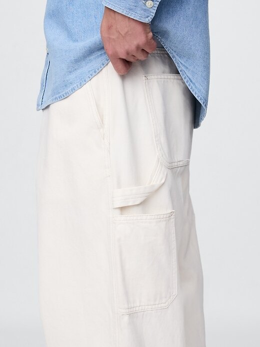 Calça jeans larga Carpenter Calça jeans larga Carpenter