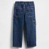 Calça jeans larga Carpenter para bebês e crianças pequenas Calça jeans larga Carpenter para bebês e crianças pequenas