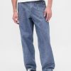 Calça jeans larga Chambray Heavyweight