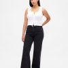Calça jeans larga Curvy High Rise Stride