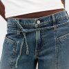 Calça jeans larga dos anos 90 de cintura baixa Calça jeans larga dos anos 90 de cintura baixa