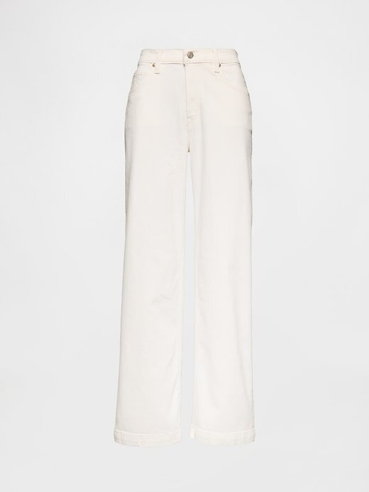 Calça jeans larga dos anos 90 de cintura média Calça jeans larga dos anos 90 de cintura média