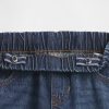Calça jeans larga para bebês e crianças pequenas Calça jeans larga para bebês e crianças pequenas