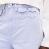 Calça jeans larga Stride de cintura alta extra alta