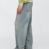 Calça jeans larga ultramacia