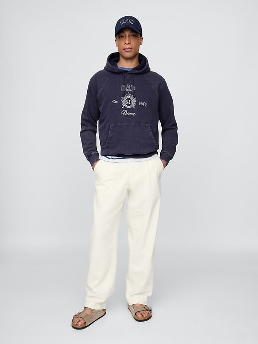 Calça jeans plissada adulto Gap × DÔEN Calça jeans plissada adulto Gap × DÔEN