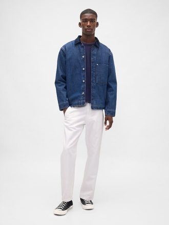 Calça Jeans Reta Relaxada Calça Jeans Reta Relaxada