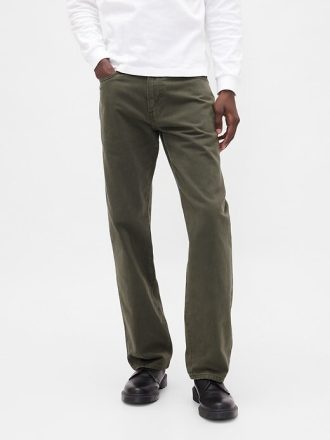 Calça Jeans Reta Relaxada