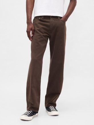 Calça Jeans Reta Relaxada