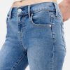 Calça jeans skinny de cintura baixa