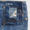 Calça jeans skinny para bebês e crianças pequenas