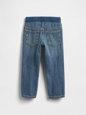 Calça jeans slim para bebês e crianças pequenas