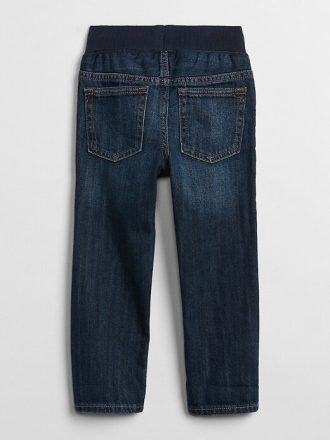 Calça jeans slim para bebês e crianças pequenas