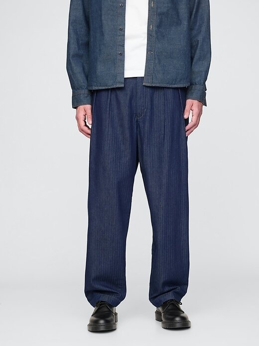 Calça jeans ultramacia espinha de peixe Calça jeans ultramacia espinha de peixe