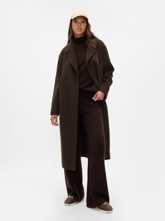 Calça suéter CashSoft Shaker-Stitch