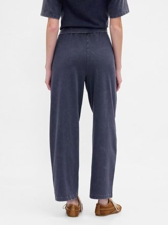 Calças Barril de Algodão Orgânico Pesado