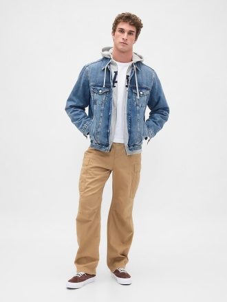 Calças cargo relaxadas