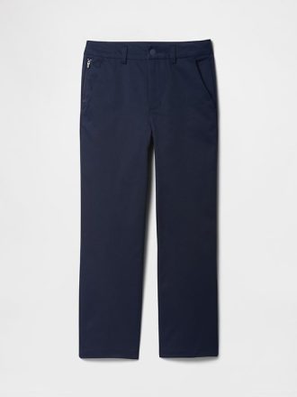 Calças cáqui de performance infantil