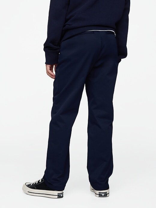 Calças cáqui de performance infantil Calças cáqui de performance infantil