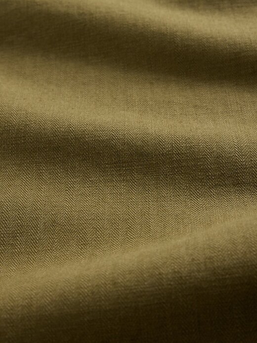 Calças cáqui largas modernas Calças cáqui largas modernas